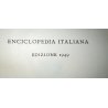 LIBRERIA + ENCICLOPEDIA Treccani 1949 COMPLETA 39 volumi INDICE APPENDICE radica