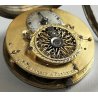 ANTICO OROLOGIO TASCA Lequin & Yersin 1800 OLD POCKET WATCH taschino ARGENTO 800
