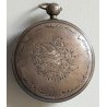 ANTICO OROLOGIO TASCA Lequin & Yersin 1800 OLD POCKET WATCH taschino ARGENTO 800