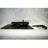 GRANDE RARA ANTICA SERRATURA ferro battuto con CHIAVE '700 DOOR LOCK IRON KEY   