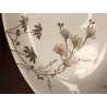 SET PIATTI PORTATA VINTAGE PORCELLANA LIMOGES FRANCE DECORO FLOREALE RAMAGE ORO