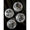 SET 4 Baccarat HARCOURT 1841 BICCHIERE CALICE PORTO 11,5 cm CRYSTAL GLASS VERRE