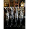 SET 4 FLUTE Baccarat HARCOURT 1841 BICCHIERE 17,8 cm/h CRYSTAL GLASS VERRE