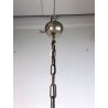 LAMPADARIO SOSPENSIONE VETRO SOFFIATO VISTOSI & MAZZEGA 15 LASTRE VINTAGE '60s