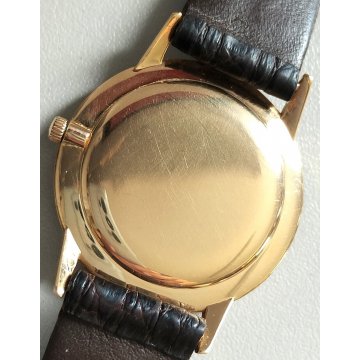 ANTICO OROLOGIO POLSO Longines MECCANICO Anni 60 ORO MASSICCIO 18k VINTAGE WATCH