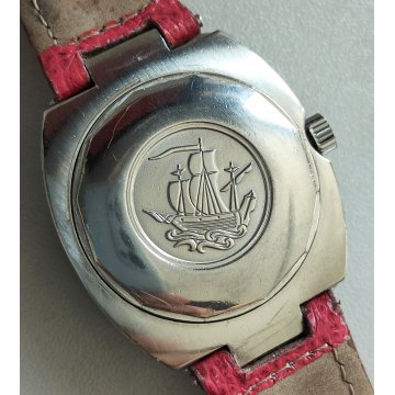 RARO TISSOT T12 AUTOMATIC 2570 Orologio Polso VINTAGE Anni 70 OLD WATCH blu dial