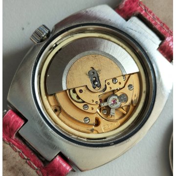 RARO TISSOT T12 AUTOMATIC 2570 Orologio Polso VINTAGE Anni 70 OLD WATCH blu dial