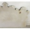 ANTICA TESTATA LETTO FINE 700 RAME ARGENTATO EPOCA BED ORIGINALE MATRIMONIALE