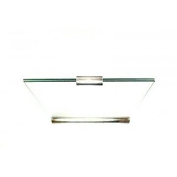 PORTAFOTO DESIGN Giuliano Malimpensa MESA Italy SILVERPLATED VETRO PHOTO FRAME