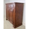ANTICA CREDENZA LEGNO ABETE PIEMONTESE PATINA ORIGINALE MADIA 800 DISPENSA OLD