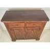 ANTICA CREDENZA LEGNO ABETE PIEMONTESE PATINA ORIGINALE MADIA 800 DISPENSA OLD