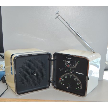 RADIO BRIONVEGA CUBO TS 522 i 1960/70 DESIGN MARCO ZANUSO RICHARD SAPPER VINTAGE