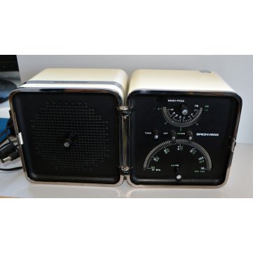 RADIO BRIONVEGA CUBO TS 522 i 1960/70 DESIGN MARCO ZANUSO RICHARD SAPPER VINTAGE