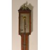 ANTICO STRUMENTO scientifico BAROMETERS BAROMETRO STICK TERMOMETRO INGLESE EPOCA