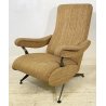 POLTRONA RECLINABILE Oscar DESIGN Nello Pini NOVARREDO 1959 VINTAGE ARMCHAIR