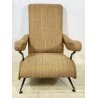 POLTRONA RECLINABILE Oscar DESIGN Nello Pini NOVARREDO 1959 VINTAGE ARMCHAIR