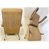 POLTRONA RECLINABILE Oscar DESIGN Nello Pini NOVARREDO 1959 VINTAGE ARMCHAIR