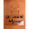 FORMELLA PLACCA Pablo Picasso Madoura PLAQUE 42/100 TERRACOTTA SMALTO VOLTO 1960