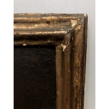 ANTICO DIPINTO OLIO TELA su TAVOLA MADONNA ADDOLORATA SPADA CUORE RELIGIOSO '600