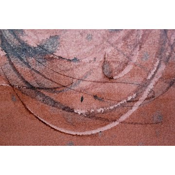 ANTICO QUADRO ACQUERELLO ASTRATTO 1964 Renato Ferrari ARONA GALLERIA S.Loeffer  