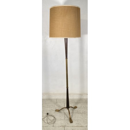 ANTICA LAMPADA PAVIMENTO PIANTANA ANNI 40/50 EPOCA LUME CANDELABRO CAPPELLOTTO