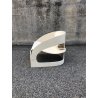POLTRONA DESIGN Joe Colombo PER KARTELL Mod. 4801 LEGNO CURVATO BIANCO '60