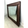 ANTICO GRANDE SPECCHIO SPECCHIERA CORNICE LEGNO SCOLPITO 124x93 cm EPOCA '800