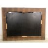 ANTICO GRANDE SPECCHIO SPECCHIERA CORNICE LEGNO SCOLPITO 124x93 cm EPOCA '800