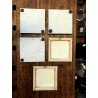 RARO SET 5 MATTONELLE CERAMICA Richard Ginori DISEGNO GIO PONTI SERIE I MESTIERI