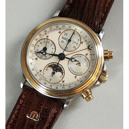 OROLOGIO POLSO Maurice Lacroix Masterpiece AUTOMATIC 02336 Chrono Day Date ø 37