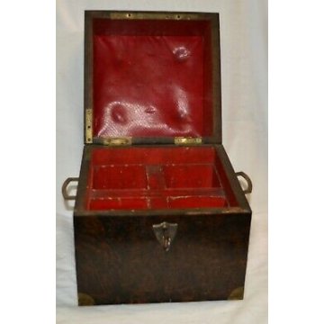 Cave Liquer Antica Scatola porta liquore in legno ROSOLIO VINO 1800 BOTTIGLIE 4