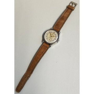 ANTICO OROLOGIO POLSO Longines MECCANICO anni 40 WATCH cal. 12.68z CASSA MONETA