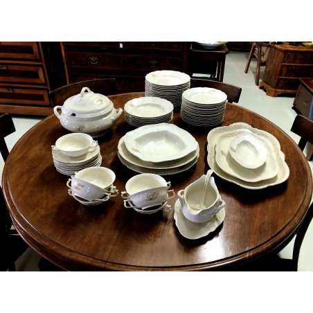 SERVIZIO PIATTI VINTAGE 54 pz CERAMICA Rosenthal SANSSOUCI ALBERGO LUSSO 1965