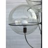 LAMPADA DA TERRA Lyndon DESIGN VICO MAGISTRETTI  PIANTANA METALLO SATINATO '70