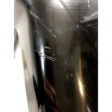 SEDIA DESIGN Carlo Bartoli PER KARTELL N° 4875 PLASTICA NERA VINTAGE 1974