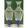ANTICA COPPIA BROCCA VETRO MURANO NASON E MORETTI ART GLASS VASO VENEZIA 2000