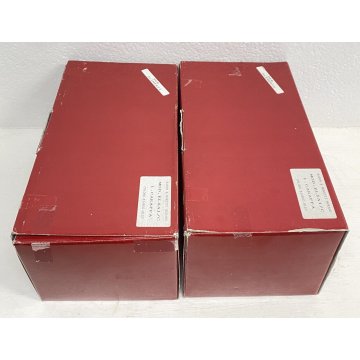 ANTICA COPPIA BROCCA VETRO MURANO NASON E MORETTI ART GLASS VASO VENEZIA 2000