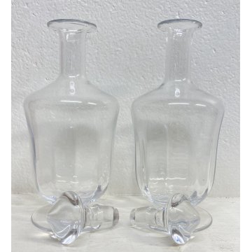 ANTICA COPPIA VASO VETRO MURANO NASON E MORETTI ART GLASS VENEZIA 2000 SCATOLA