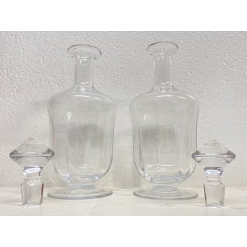 ANTICA COPPIA VASO VETRO MURANO NASON E MORETTI ART GLASS VENEZIA 2000 SCATOLA