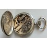 Grande ANTICO OROLOGIO TASCA epoca 1900 ARGENTO 800 cesellato OLD POCKET WATCH