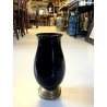  ANTICO VASO ART DECO' Sevres Paul Milet OTTONE PORCELLANA NERO France 1920/40 