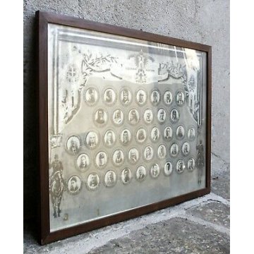 QUADRO ANTICA STAMPA ASSOCIAZIONE ARMA CAVALLERIA NOVARA 1931 ANNO IX ESERCITO