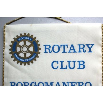 GAGLIARDETTO ROTARI CLUB ARONA BORGOMANERO VALSESIA Rotary International VINTAGE