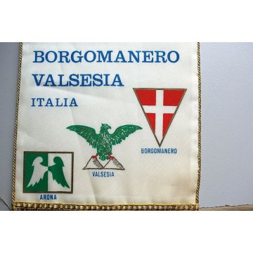 GAGLIARDETTO ROTARI CLUB ARONA BORGOMANERO VALSESIA Rotary International VINTAGE