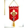 GAGLIARDETTO ROTARI CLUB LILLE FRANCE Rotary International VINTAGE '900 