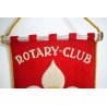 GAGLIARDETTO ROTARI CLUB LILLE FRANCE Rotary International VINTAGE '900 