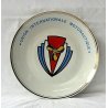 PIATTO COMMEMORATIVO in CERAMICA UNION INTERNATIONAL MOTONAUTIQUE DISH PLATE '90