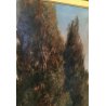 ANTICO DIPINTO PAESAGGIO LAGO COMO JOHN MAC WHIRTER QUADRO SCOZIA 1800 OLIO TELA