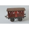 vagone merci antico 1900 treno CARROZZA  BING GBM LATTA EPOCA TRENINO FERROVIA