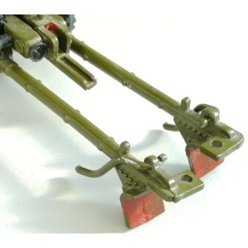 DINKY Modellino Militare OBICE CANNONE ANTI CARRO ARMATO Old Toy gioco VINTAGE